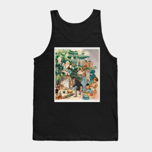 Vintage christmas card 2 Tank Top